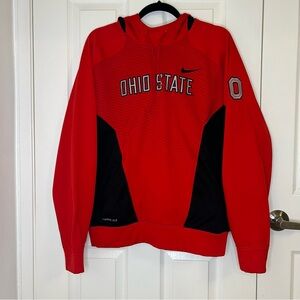 Nike‎ Thermafit Ohio State Red Hoodie